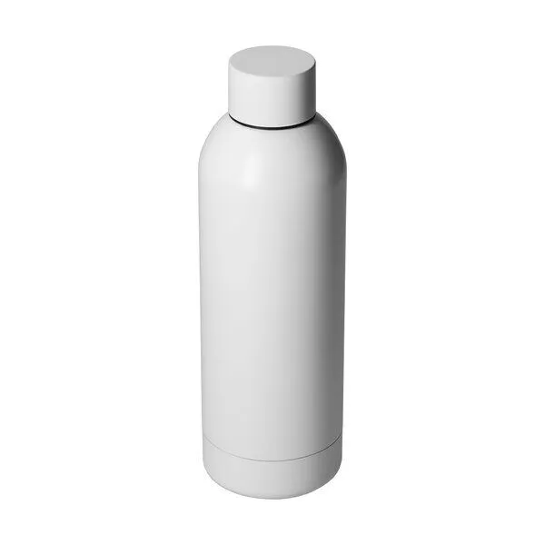 elasto elasto Isolierte Trinkflasche "Ibiza" - Vakuumflasche hält bis zu 8 h warm, Schwarz, – Produktbild 2 von 3