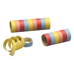 Fackelmann Fackelmann Luftschlangen, 4m, 2 Rollen mit je 9 Stk, FSC™-zertifiziertes Papier – Produktbild 1 von 1