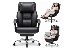 GTPLAYER Gaming-Stuhl Ergonomischer Bürostuhl mit Kopfkissen, Fußstütze, Multifunktionaler, 90°-135° Rückenlehne, 53 cm breites Sitzpolster – Produktbild 1 von 1