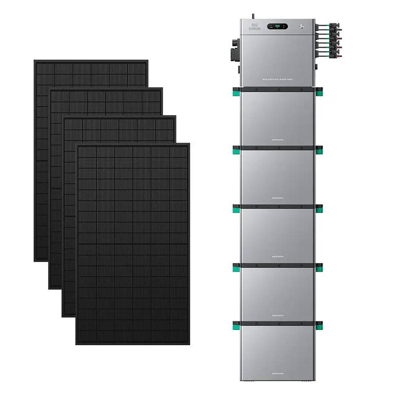 Zendure Deutschland Zendure Deutschland Zendure SolarFlow 2400 Pro | 2400W Bi-direktionaler Balkonkraftwerk-Speicher, SolarFlow 2400 Pro (2.4 kWh) / 5*AB3000L (14.40 kWh) / 🔆4*450W Bifaziale (2340Wp Max) - Gratis-Halterung – Produktbild 1 von 1