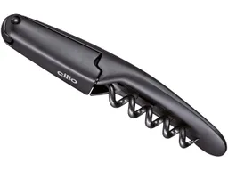 cilio cilio Kellnermesser "RISERVA" mit Korkenzieher und Folienschneider, schwarz – Produktbild 1 von 1