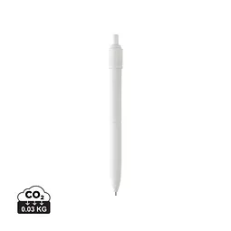 XD Collection Quill-Anti-Stress-Stift aus GRS rec. rABS, weiß – Produktbild 1 von 1