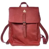 Ritagli di G Ritagli di G Damen Leder Laptop Rucksack ALEXA für Studium oder Arbeit - 100% Made in Italy, Rot-braun, – Produktbild 1 von 1