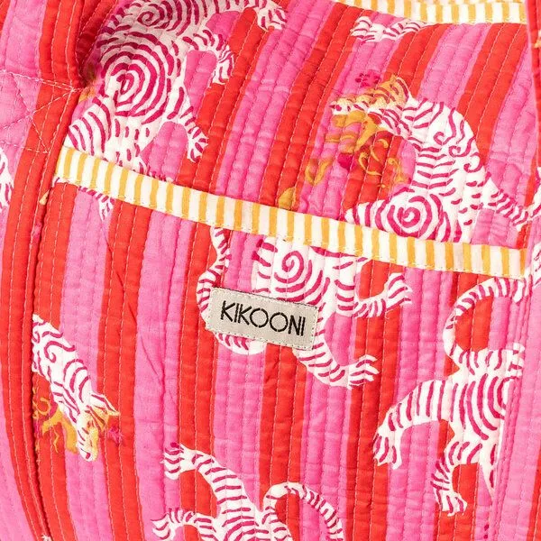 KIKOONI KIKOONI handgefertigte große Baumwolltasche "K. Shopper", Mysty dragon love, – Produktbild 4 von 4
