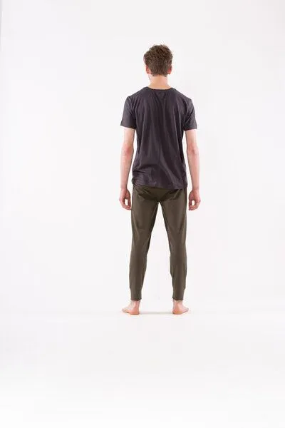 YOIQI YOIQI Jogginghose Sweatpants aus biologischer Baumwolle regular fit, Olive(dunkelgrün), – Produktbild 2 von 2