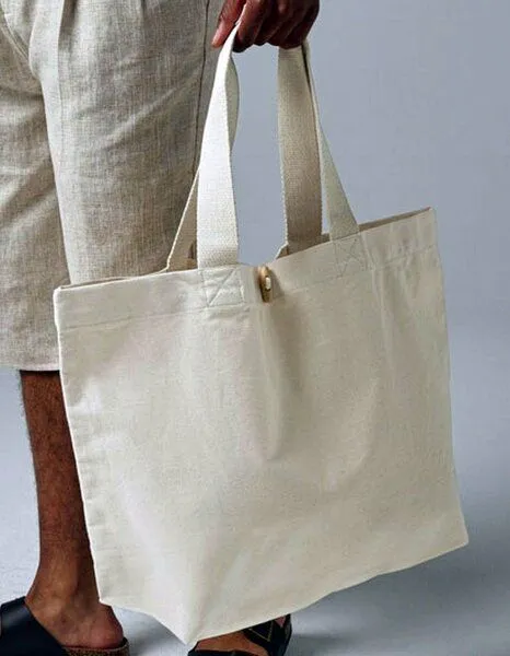 Westford Mill Westford Mill EarthAware Organic Marina Bag XL Shopper Strandtasche, Schwarz, – Produktbild 3 von 4