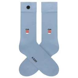 A-Dam A-Dam Hellblaue Socken Blue Coffee – Produktbild 1 von 1