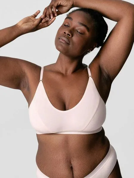 erlich textil erlich textil Edith bügelloses Bustier aus weichem Modal, Quarz, – Produktbild 6 von 6