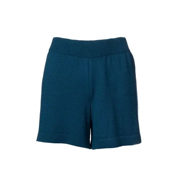 Kopyto Kopyto NANDU RWS – gestrickte kurze Damen-Shorts, Petrol, – Produktbild 1 von 4