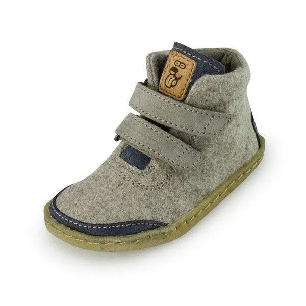 Doghammer Doghammer Lauflernschuh aus Merinowolle - Toddler Terrar Wool High, Blau, – Produktbild 2 von 4