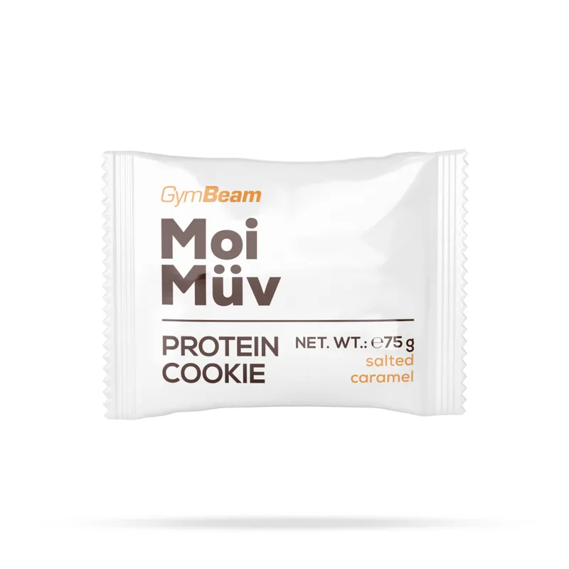 GymBeam Food GymBeam MoiMüv Protein Cookie 75 g Salted Caramel – Produktbild 1 von 1