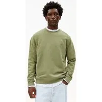 ARMEDANGELS ARMEDANGELS BAARO LOOP Herren Sweatshirt aus Bio-Baumwolle, Fatigue green, – Produktbild 1 von 1
