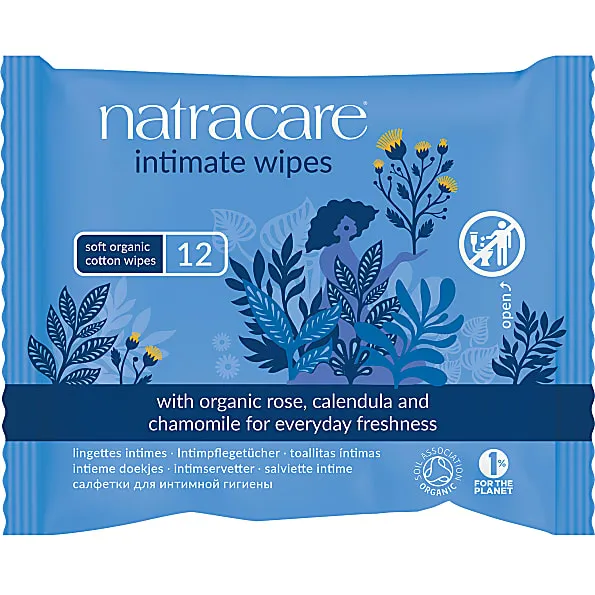 Natracare Natracare Biologische Intimpflegetücher – Produktbild 1 von 2