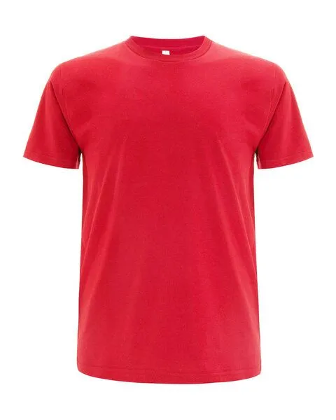 Earth Positive Earth Positive Unisex T-Shirt aus reiner Bio Baumwolle, Rot, – Produktbild 1 von 2