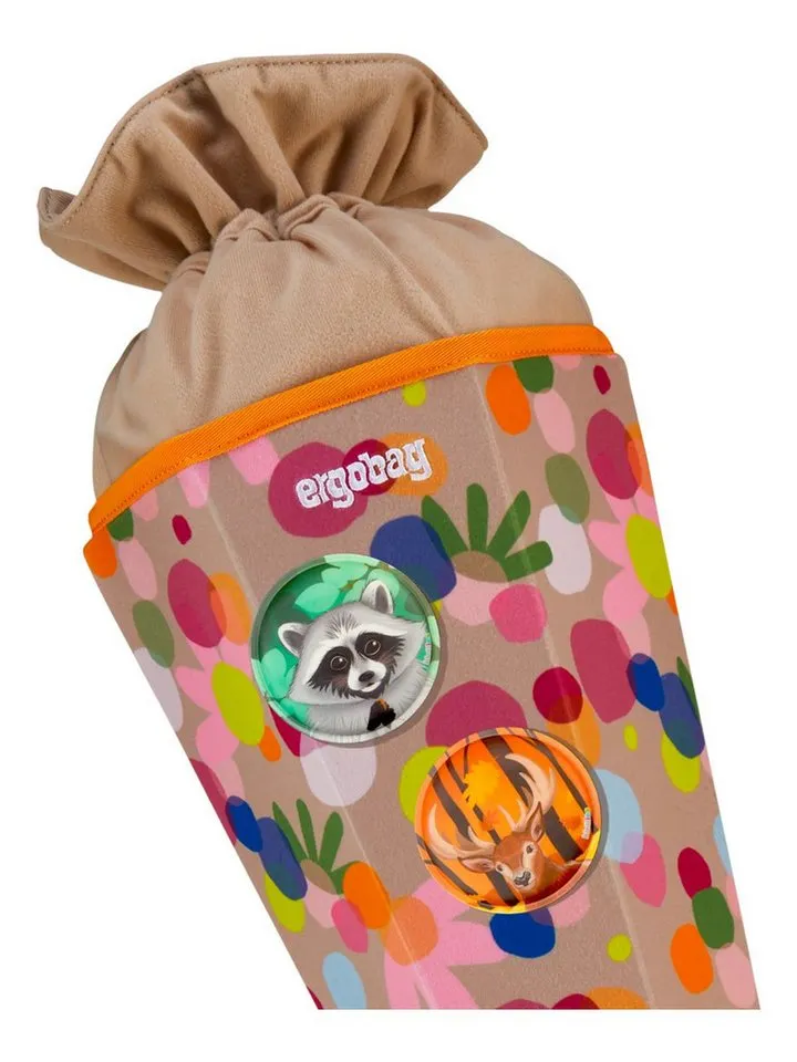 Ergobag Ergobag Schultüte Schultüte, 2-in-1 Funktion: Schultüte oder Aufbewahrungsbeutel, Grün, – Produktbild 3 von 3