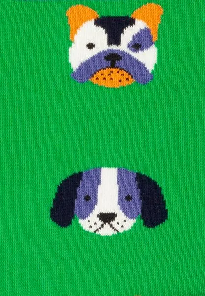 DillySocks DillySocks Socken „Dog Vs Biever“, Mehrfarbig, – Produktbild 4 von 4