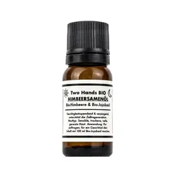 Two Hands BIO Two Hands BIO Himbeersamenöl aus Bio-Himbeersamenextrakt & Bio-Jojobaöl - 10 % Extrakt - Bio Vegan – Produktbild 1 von 1