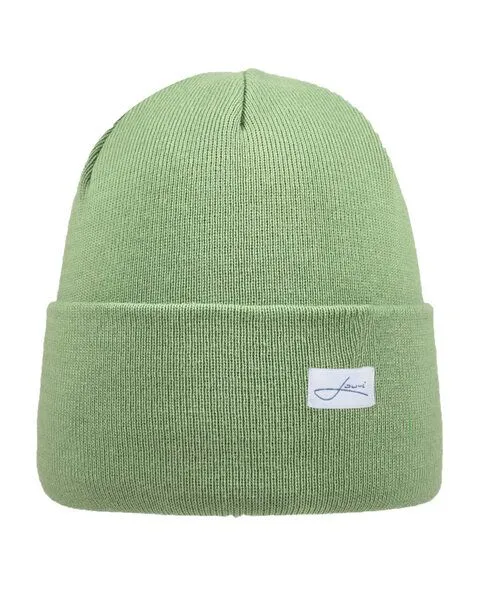 Lou-i Lou-i Wintermütze Bio-Baumwolle Beanie, Grün, – Produktbild 1 von 3