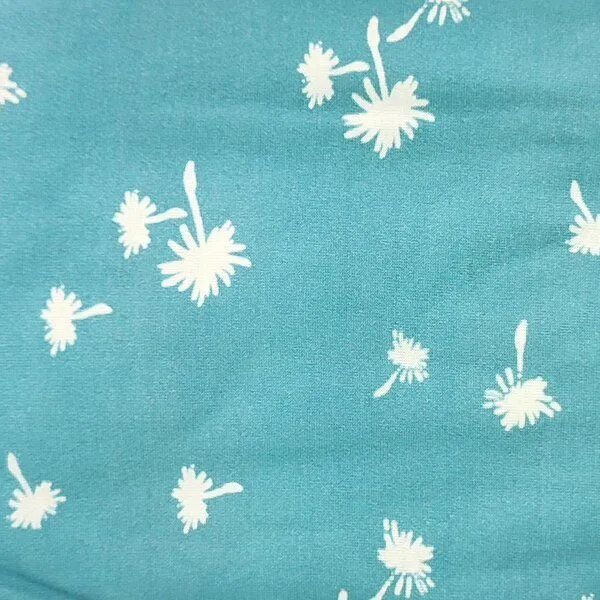 Kokon Zwo Kokon Zwo Basic Rundhalsshirt Langarm 60% Seide (peacesilk), 40% Baumwolle (kbA), Pusteblume hellaqua, – Produktbild 2 von 2
