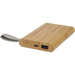 Avenue Avenue Tulda 5000 mAh Powerbank aus Bambus, holz – Produktbild 1 von 1