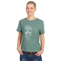 Life Tree Life-Tree Shirt aus Biobaumwolle Fairwear für Damen "Maple Island" in Green Bay – Produktbild 1 von 1