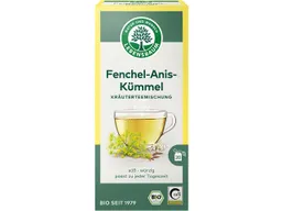 Lebensbaum LEBENSBAUM Bio-Kräutertee "Fenchel-Anis-Kümmel", 20 x 2,5 g – Produktbild 1 von 1