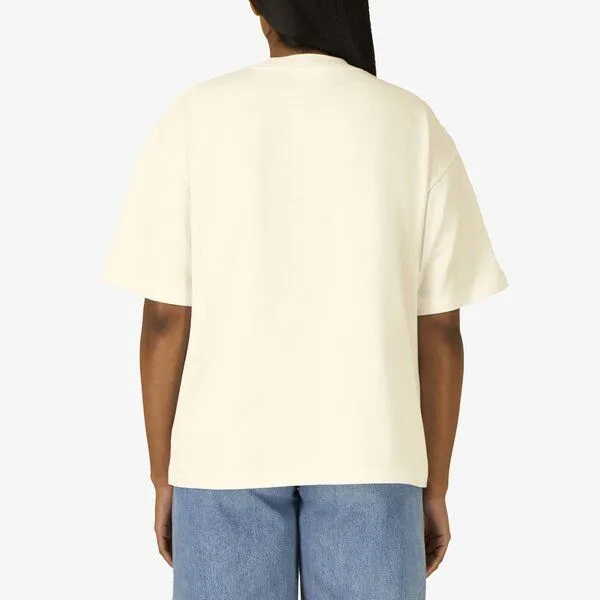 YTWOO YTWOO Heavy Weight Boxy T-Shirt, Cream, – Produktbild 3 von 3