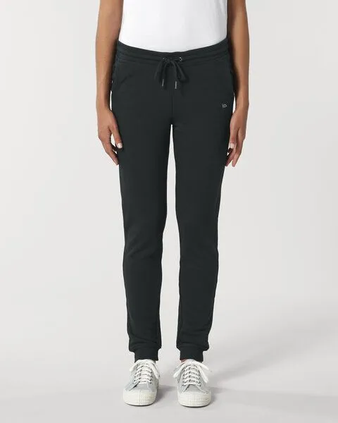 vis wear vis wear Damen Jogginghose aus Bio Baumwolle, Schwarz, – Produktbild 1 von 4