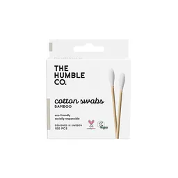The Humble The Humble Co. Wattestäbchen Weiß - 100 Stück – Produktbild 1 von 1