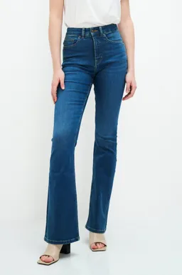 Kuyichi Kuyichi Damen vegan Schlagjeans Lisette Hellblau – Produktbild 1 von 1