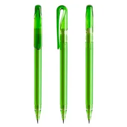 prodir prodir® Drehkugelschreiber DS1 TTT Twist, blaue Mine, grün – Produktbild 1 von 1