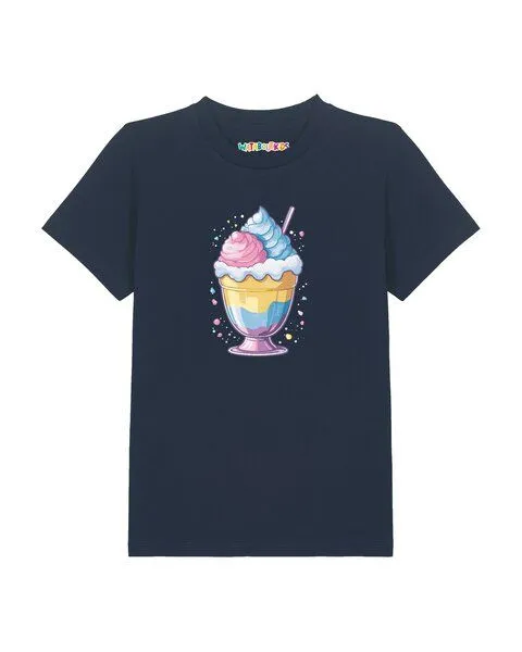 watabout.kids watabout.kids T-Shirt Kinder Eisbecher, French navy, – Produktbild 1 von 2