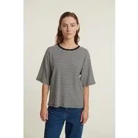 Basic Apparel Basic Apparel Silma Oversize T-Shirt aus Bio-Baumwolle, Blau (sky) (captain) (birch), – Produktbild 1 von 1