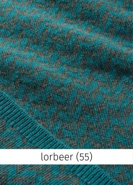Heidekönigin Heidekönigin Strickjacke RONJA - GOTS, Lorbeer, – Produktbild 1 von 3
