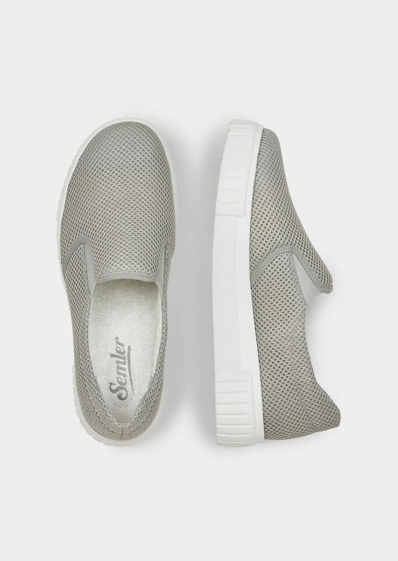 Semler Semler Slipper mit angenehmer Innenausstattung aus Bambus - grau von Goldner Fashion, Grau, – Produktbild 2 von 3