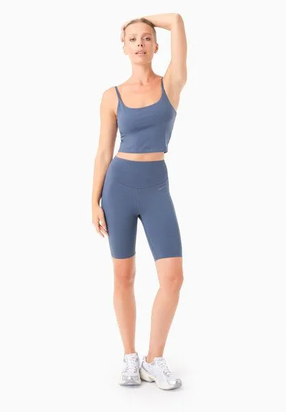 ORGANICATION ORGANICATION TARRA | Crop-Top aus Bio-Baumwolle, Light navy, – Produktbild 2 von 3