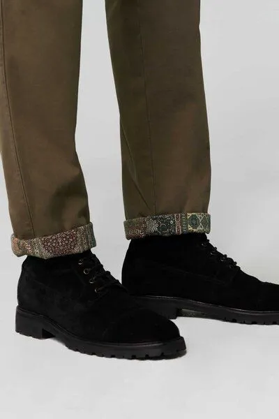 Meyer MEYER Thermo Fine Twill Chino, Braun (taupe), – Produktbild 3 von 3