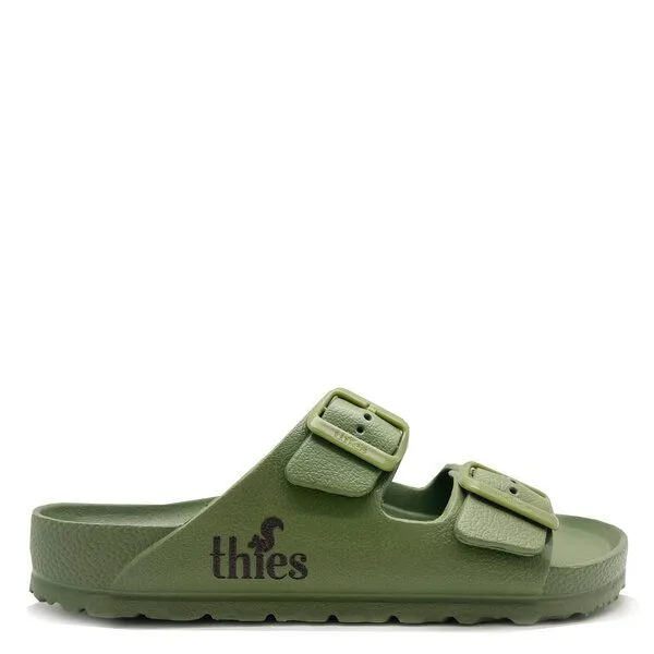 thies Vegane Ecofoam Sandale thies, Kaki, – Produktbild 1 von 4