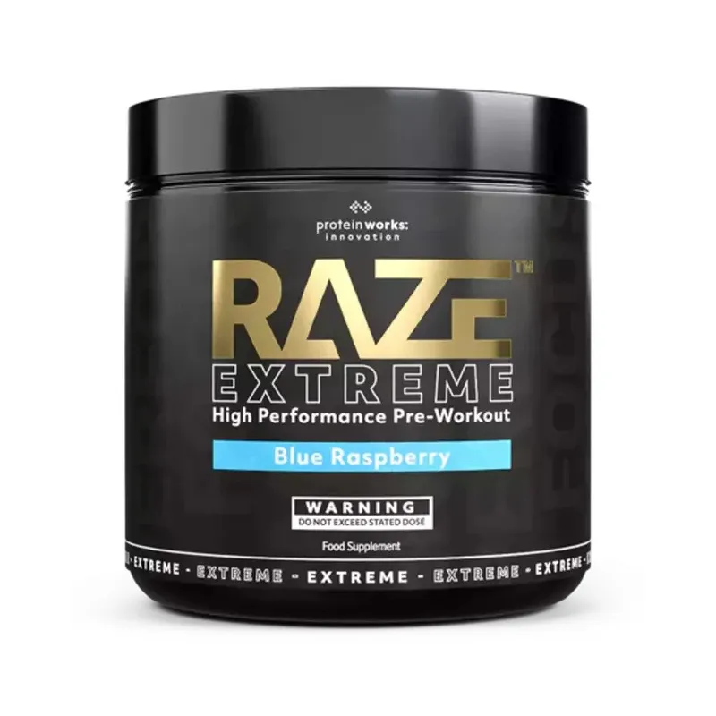 The Protein Works The Protein Works Raze Extreme 360 g blaue Himbeere – Produktbild 1 von 1
