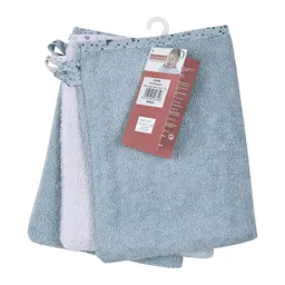 Wörner Wörner 3er-Pack Waschlappen 15x21 cm blau – Produktbild 1 von 1