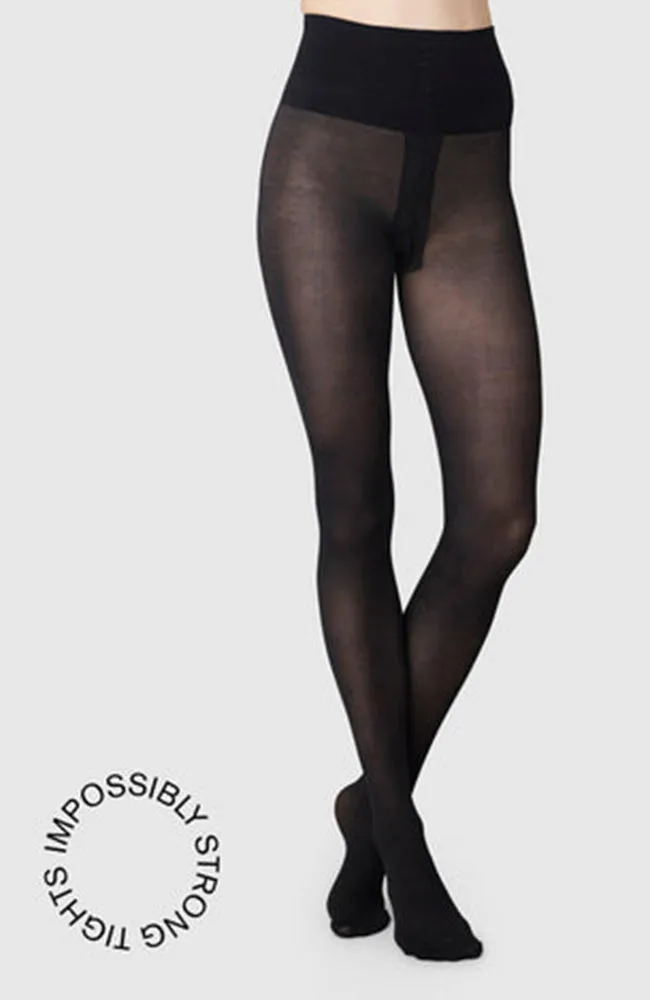 Swedish Stockings Swedish Stockings Damen vegan Strumpfhose Rip Resistant Lois Schwarz, Schwarz, – Produktbild 1 von 1
