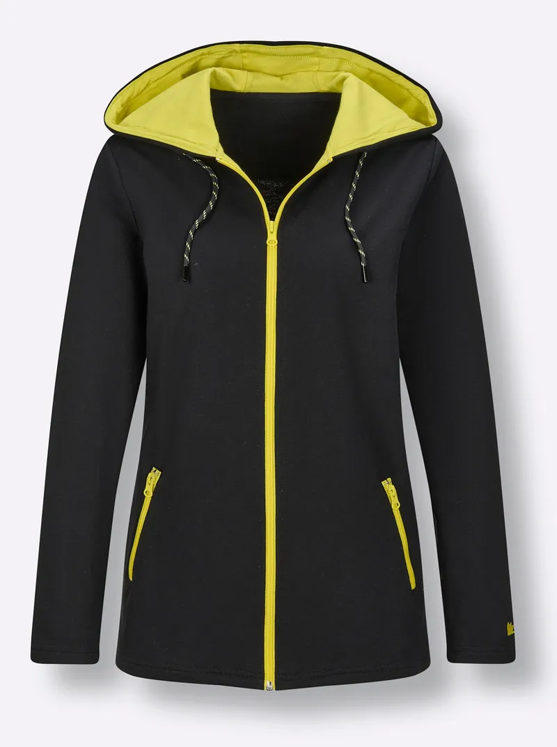 feel good Jacke schwarz, Schwarz, – Produktbild 1 von 2