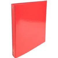 Exacompta 10 Exacompta Ringbücher "Iderama" aus kaschiertem Karton, DIN A4, 4 Ringe, rot – Produktbild 1 von 1
