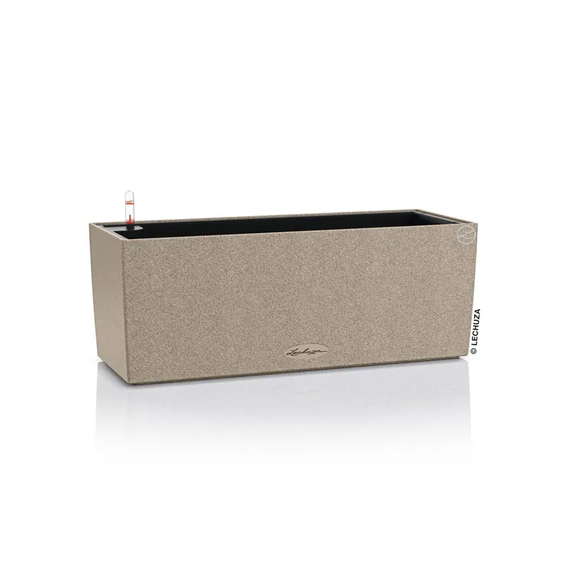 Lechuza® Lechuza® 'Balconera Stone 50', sandbeige, ca. 50 x 19 x H 19 cm – Produktbild 1 von 1