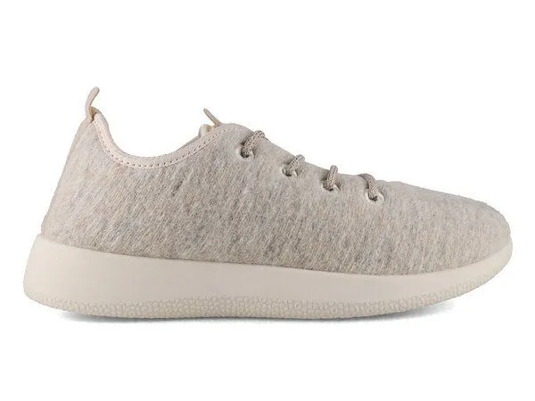 WoolFit WoolFit Woll-Sneaker Merino Schuhe unisex, Beige (ungefüttert), – Produktbild 3 von 3