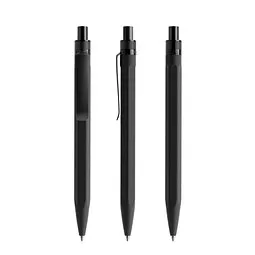 prodir prodir QS50 Soft Touch PRS Push Kugelschreiber, Black-Black – Produktbild 1 von 1
