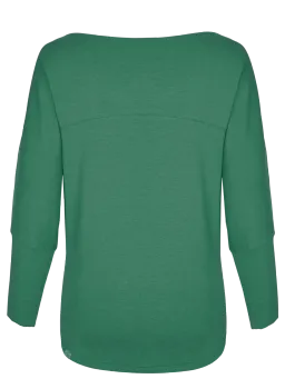nice to meet me nice to meet me Damen vegan Longsleeve Cover Up Avocado – Produktbild 1 von 1