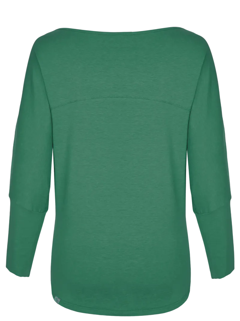 nice to meet me nice to meet me Damen vegan Longsleeve Cover Up Avocado, Grã¼n, – Produktbild 1 von 2