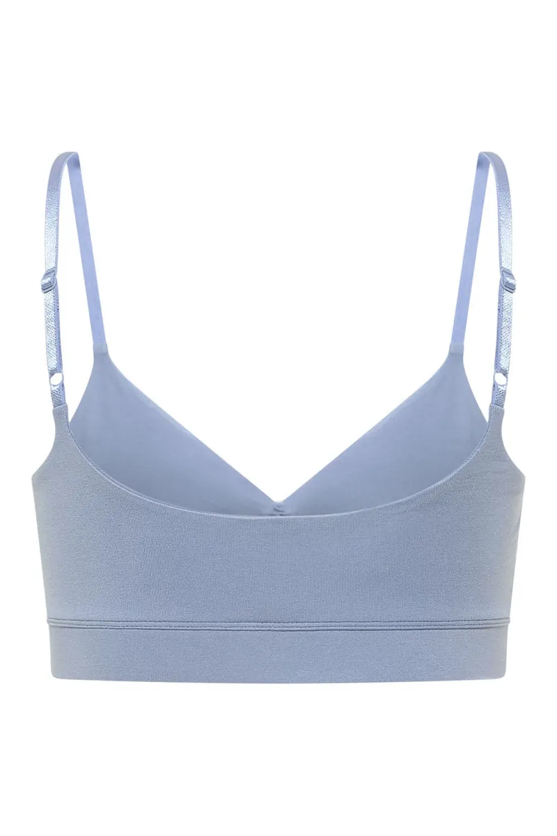 Tranquillo Jersey-BH Nolaa aus Tencel™ modal - tempest blue / S – Produktbild 1 von 3