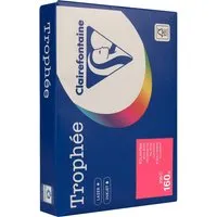 Clairefontaine 250 Blatt Clairfontaine Farbiges Kopierpapier "Trophee" 160 g/m², DIN A4, heckenrose – Produktbild 1 von 1